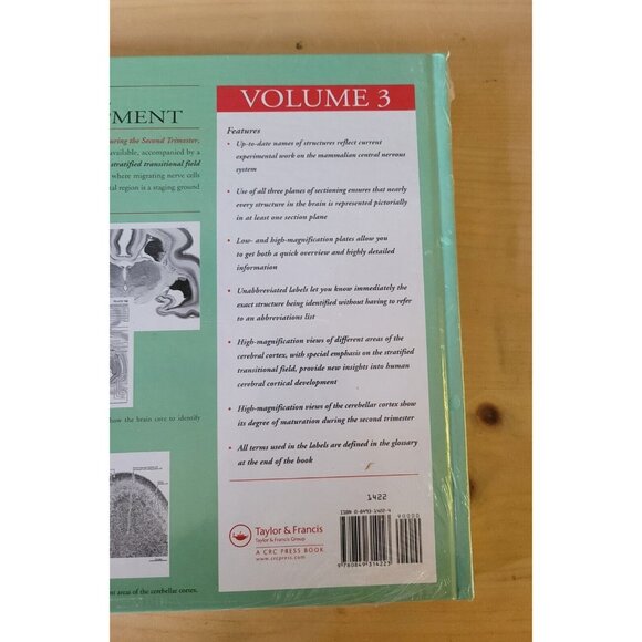 The Human Brain During the Second Trimester Hardcover Book Shirley Bayer Sealed - Picture 8 of 10